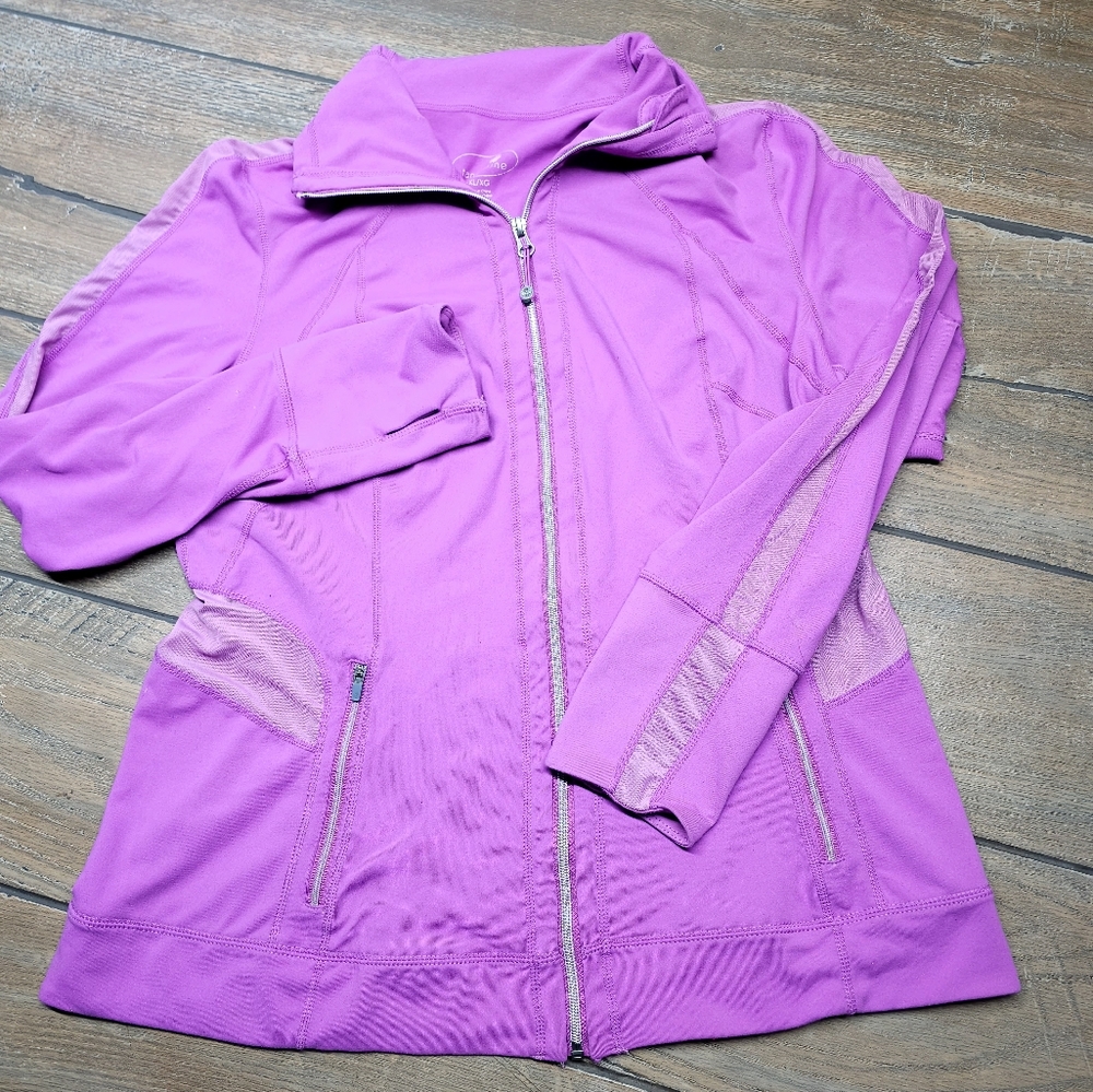 Tangerine size XL full zip Activewear jacket